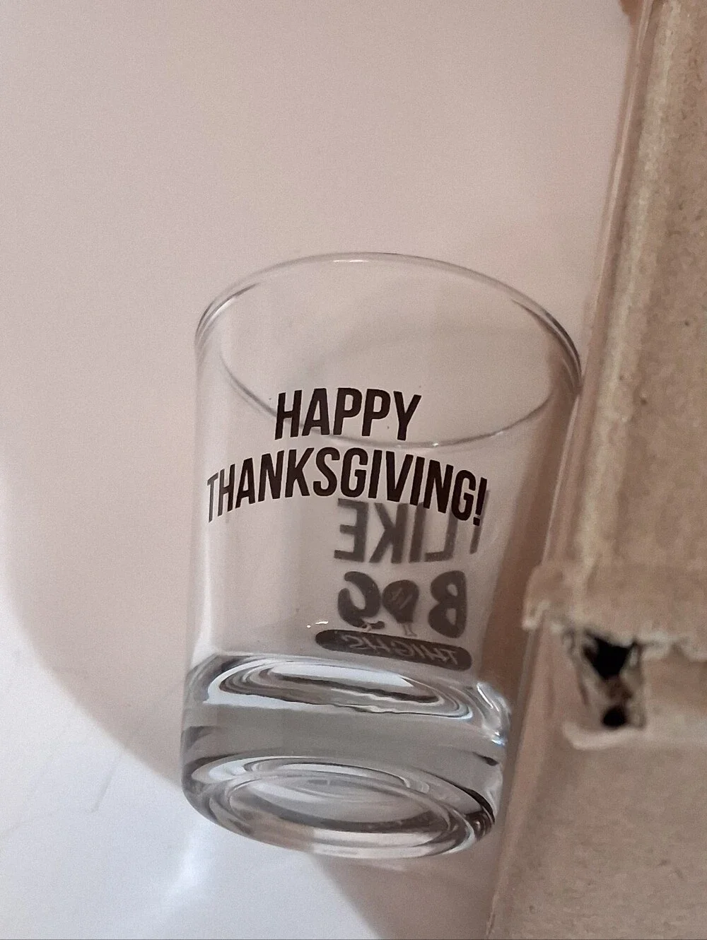 NWT Thanksgiving “I Like Big Thighs” Shot Glass | Set of 12 | Party Glasses